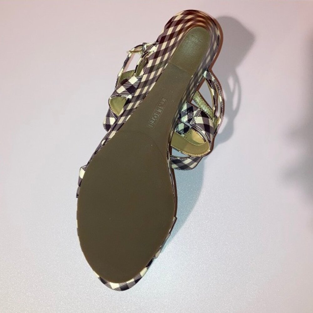 TALBOTS WOMEN'S ROYCE T STRAP SANDALS SIZE 10M - Picture 6 of 8